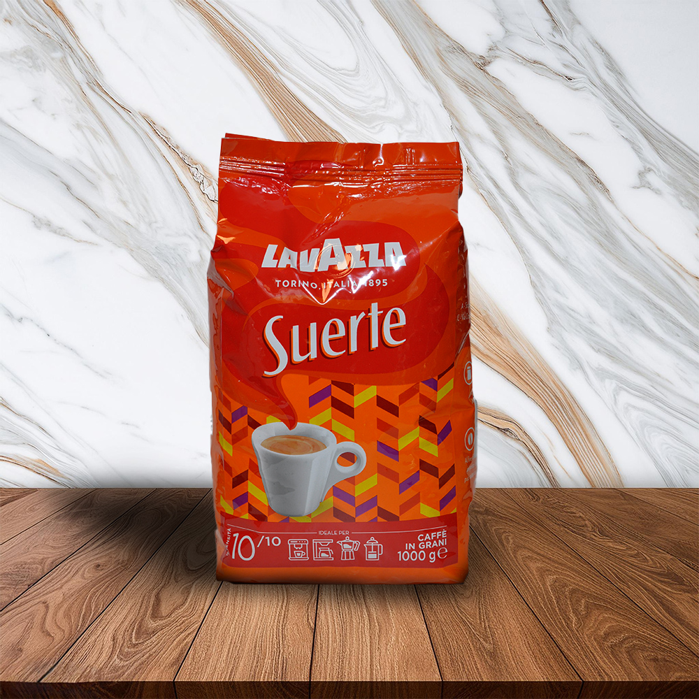 Lavazza SUERTE 4 X 250 G (= 1 Kg) Espresso Ground